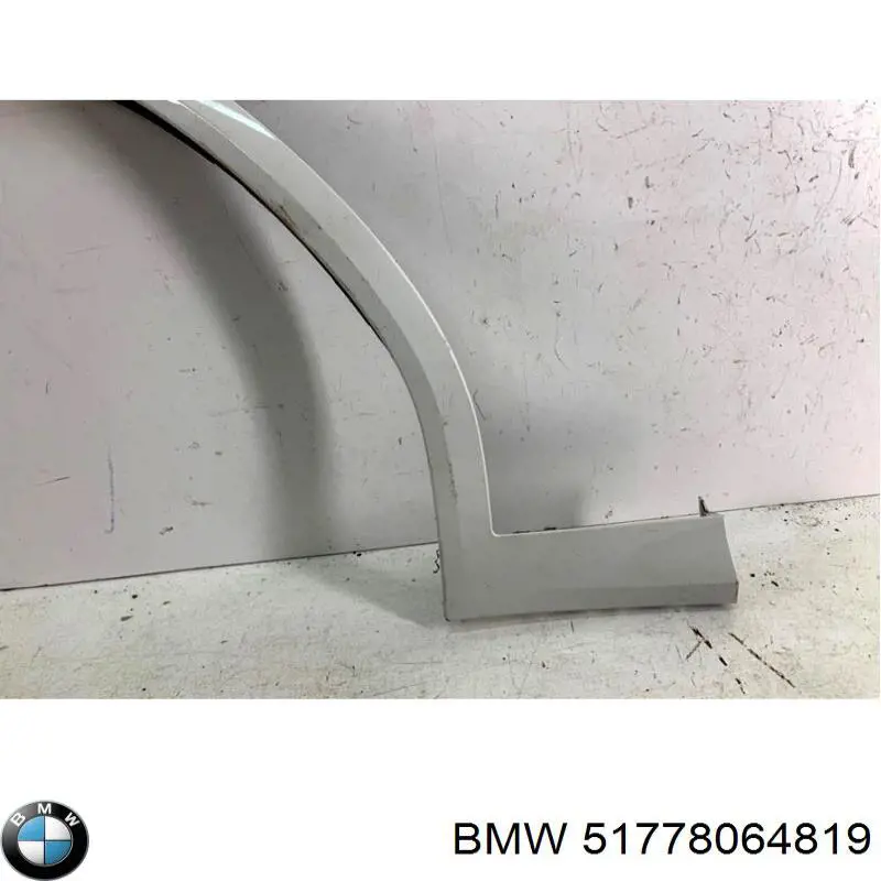 Молдинг передньої арки колеса, лівий BMW 51778064819 ціна, від 180.54 USD