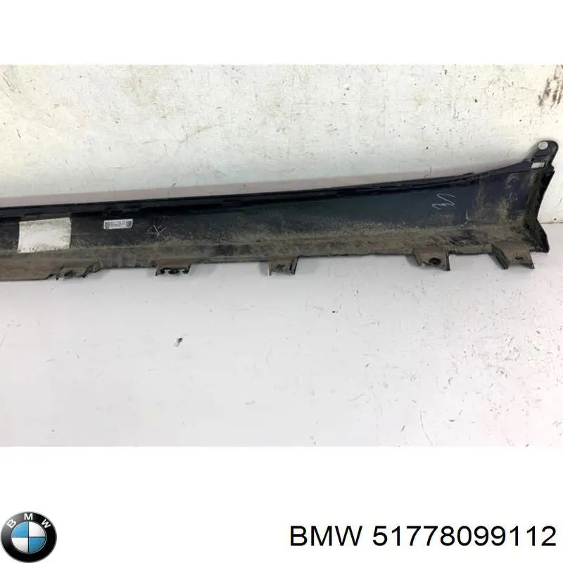 Накладка зовнішня (молдинг) порога, правий BMW 51778099112 ціна, від 352.71 USD