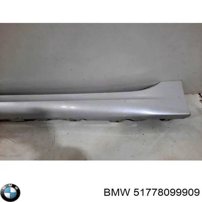 Накладка зовнішня (молдинг) порога, лівий BMW 51778099909 ціна, від 92.09 USD