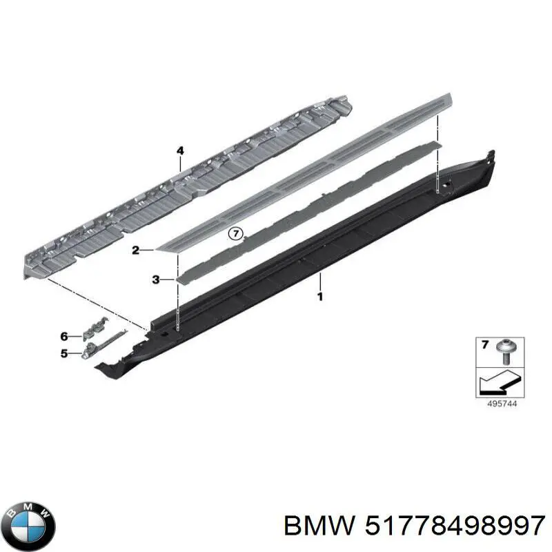 BMW 51778498997 ціна, від 126.66 USD