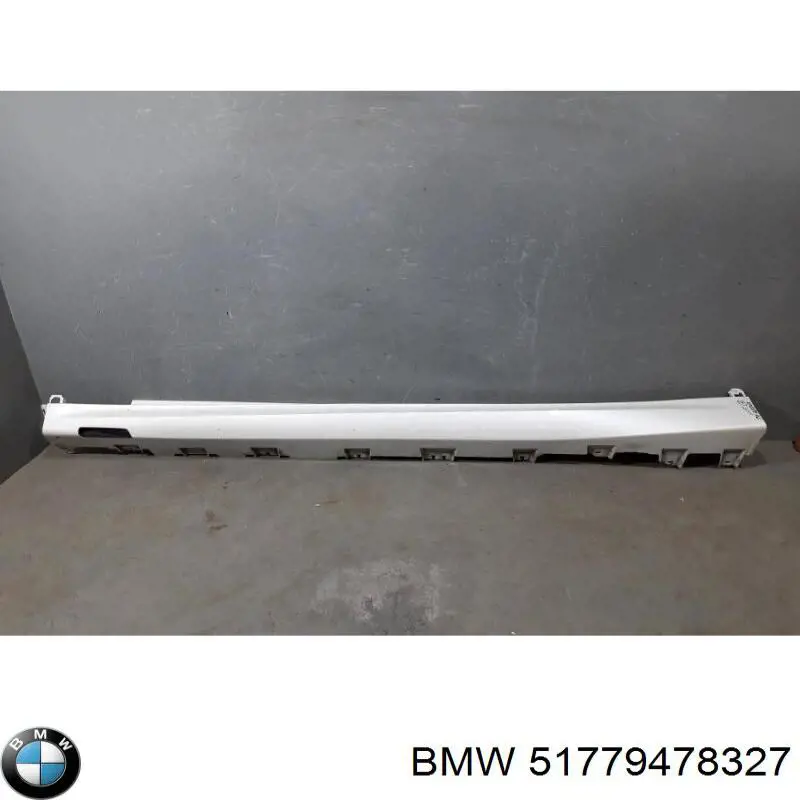 51779478327 BMW Накладка зовнішня (молдинг) порога, лівий