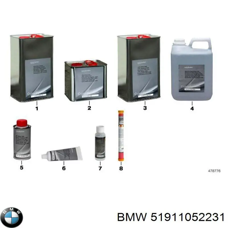  BMW 51911052231 ціна, від 20.67 USD