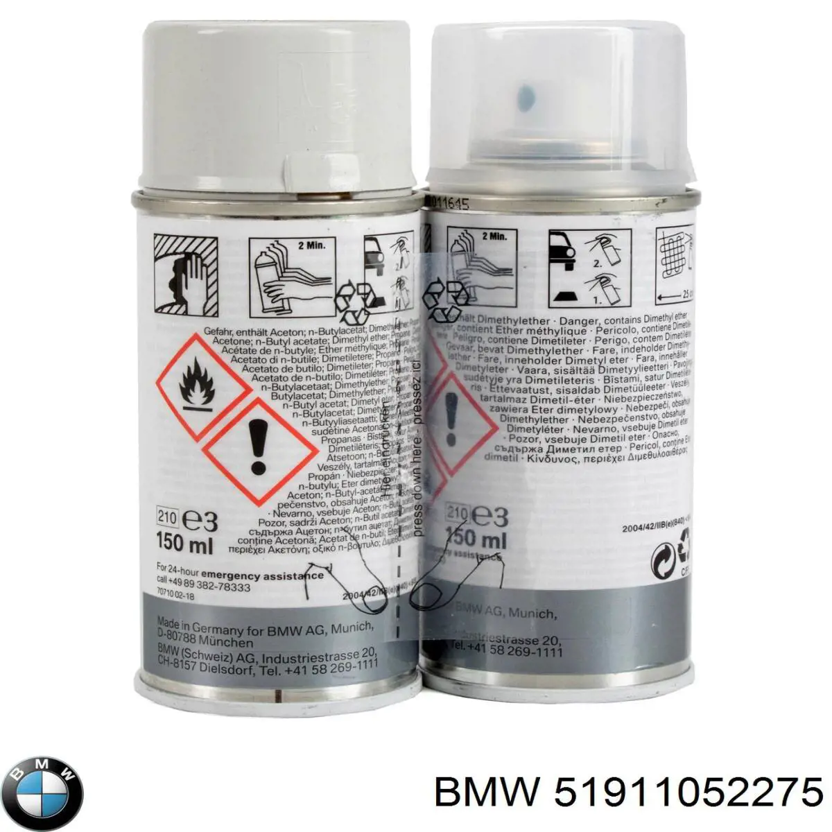 Подушка безпеки, водійська, AIRBAG 65120432973 BMW