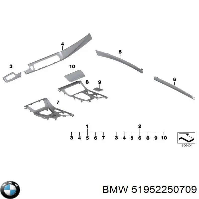  BMW 51952250709 ціна, від 3450.76 USD