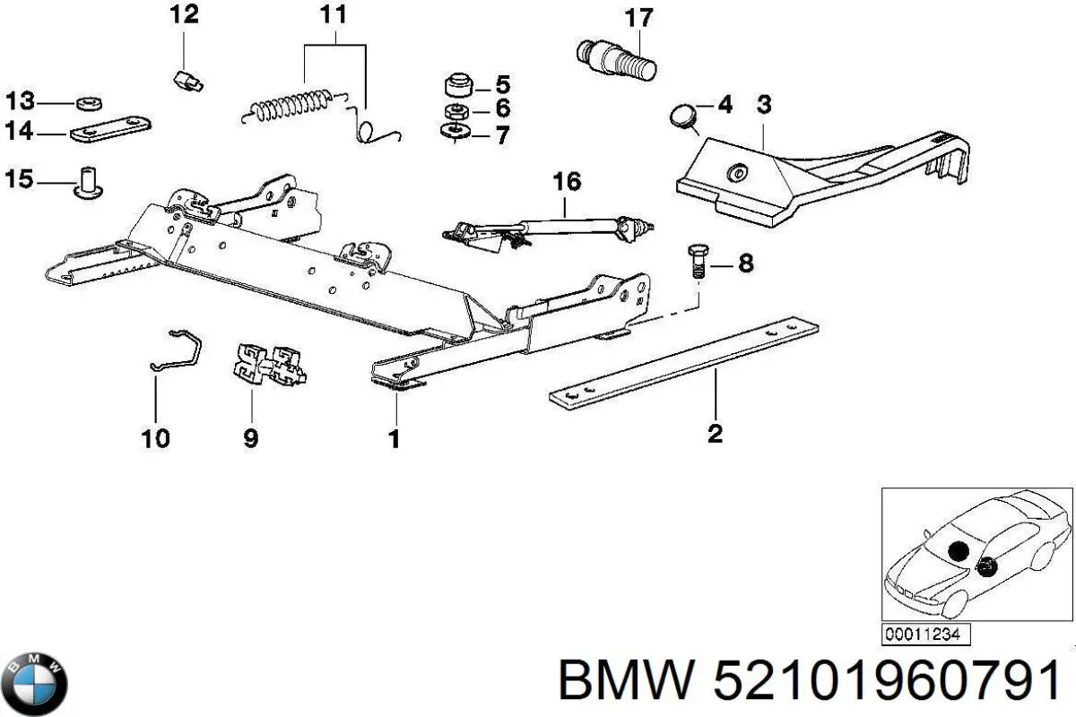 52101960791 BMW 