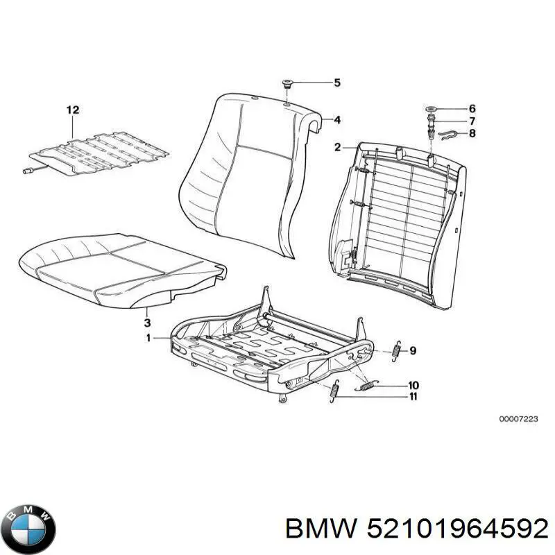  BMW 52101964592 ціна, від 203.95 USD