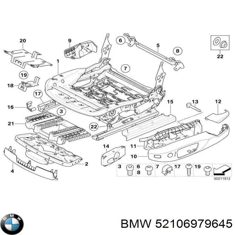 Купити 52106979645 BMW 