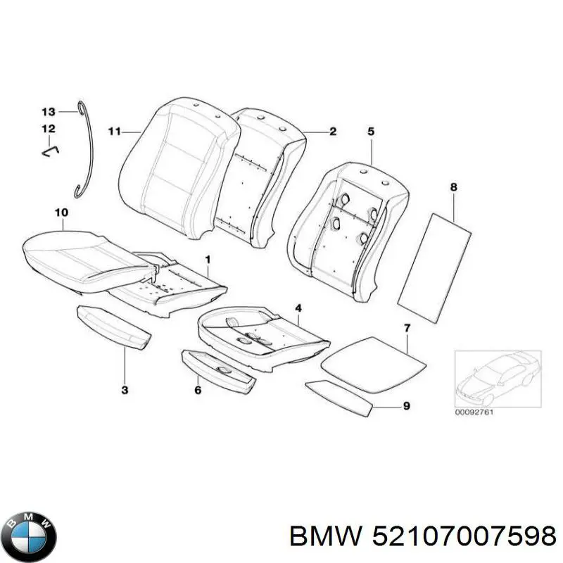 52107007598 BMW 
