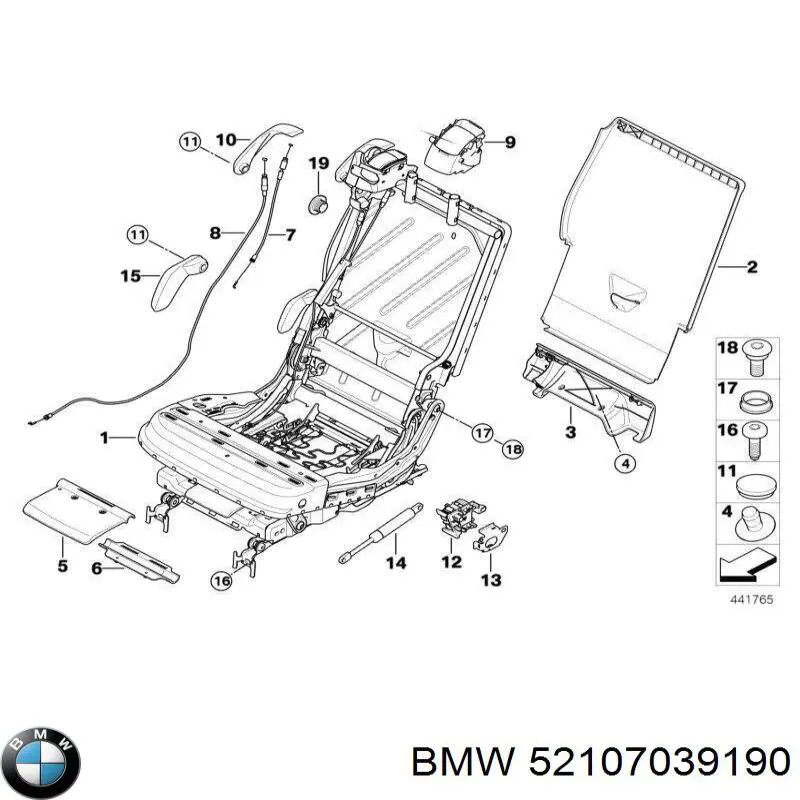 52107039190 BMW 