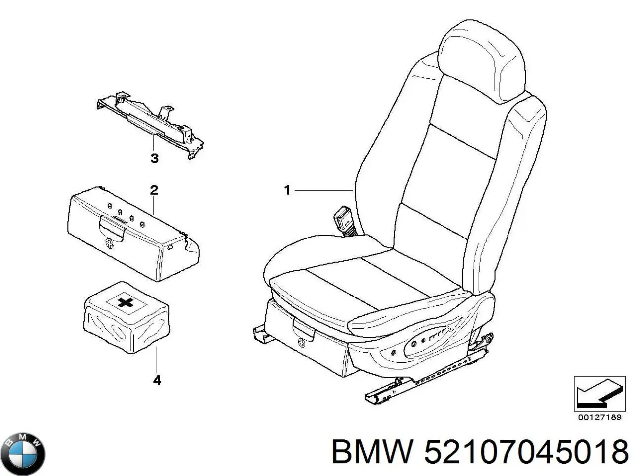  BMW 52107045018 ціна, від 42.01 USD