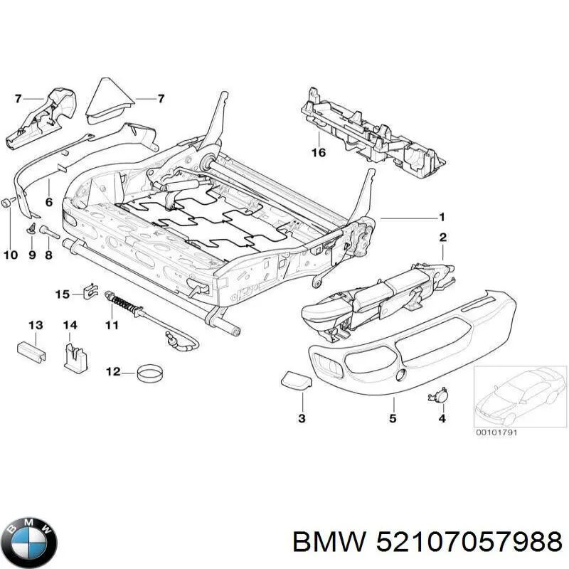 52107057988 BMW 