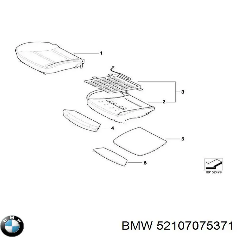 52107075371 BMW 
