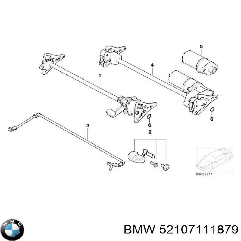 Купити 52107111879 BMW 