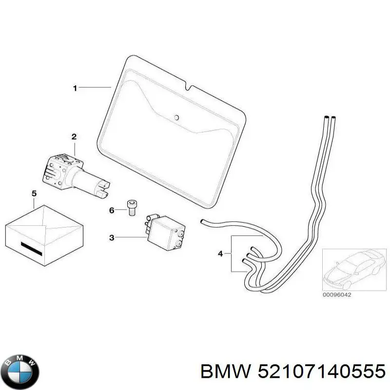  BMW 52107140555 ціна, від 104.35 USD