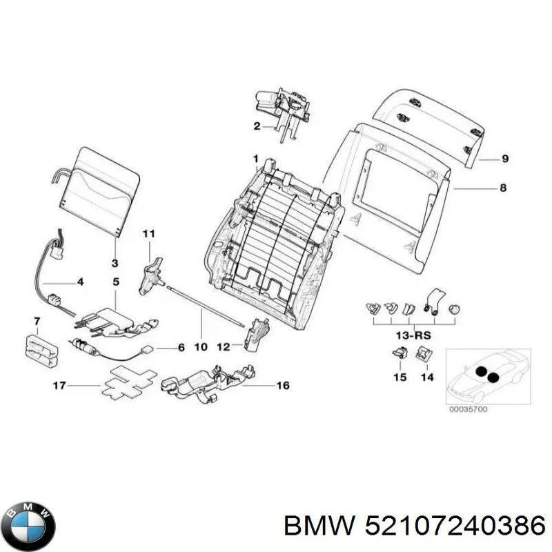 52107240386 BMW 