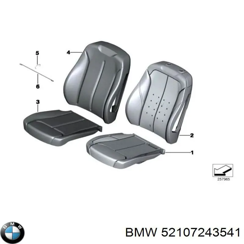 52107243541 BMW 