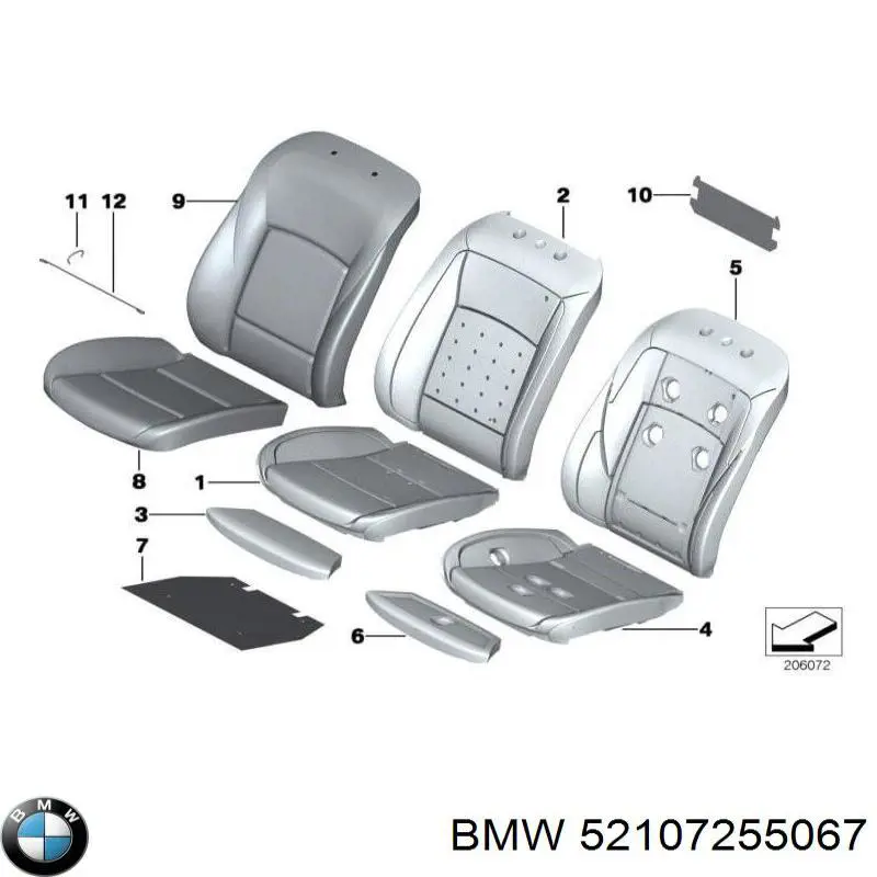 52107255067 BMW 
