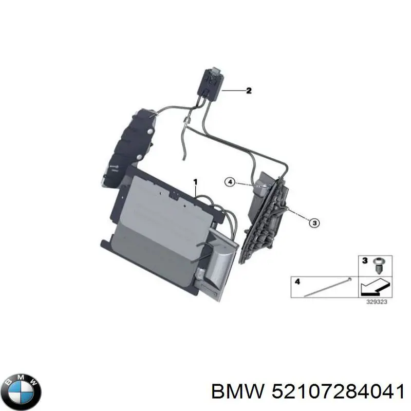 Купити 52107284041 BMW 