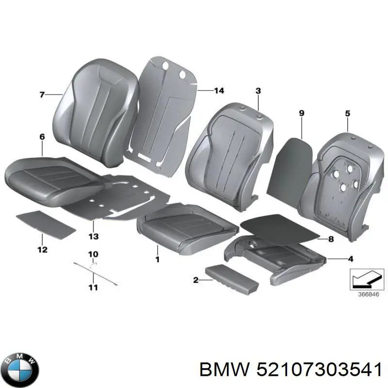 52107303541 BMW 