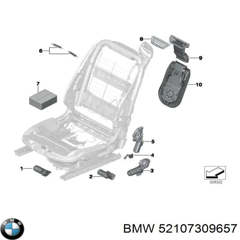 52107309657 BMW 