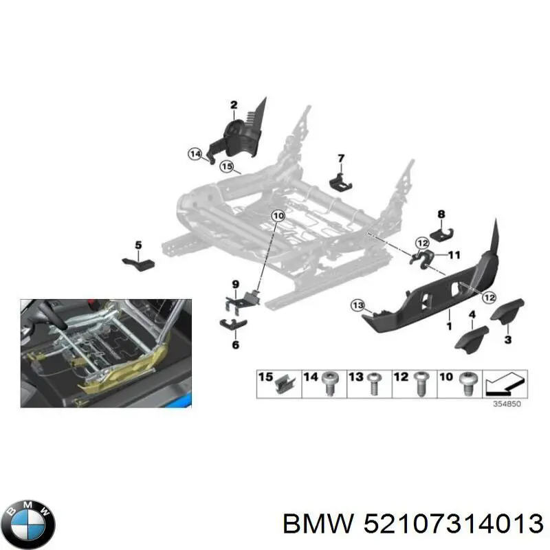 BMW 52107314013 ціна, від 5.70 USD