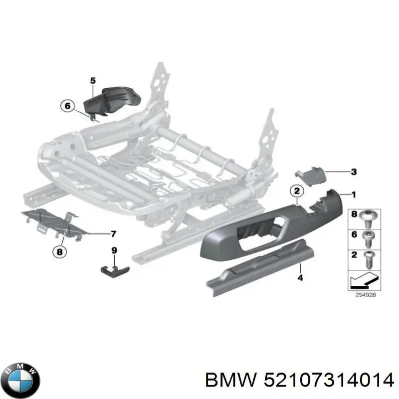  BMW 52107314014 ціна, від 5.70 USD