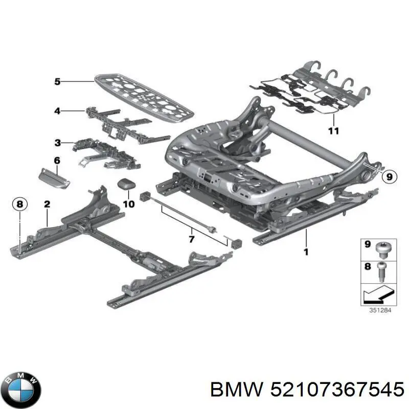 BMW 52107367545 ціна, від 253.95 USD