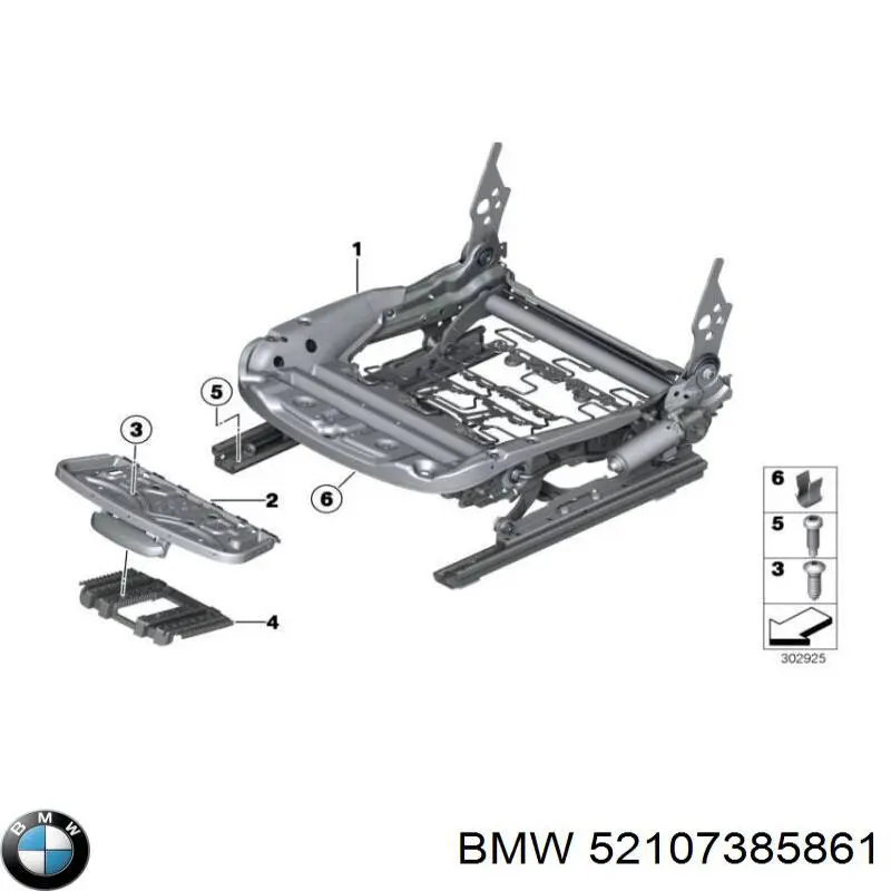  BMW 52107385861 ціна, від 61.60 USD