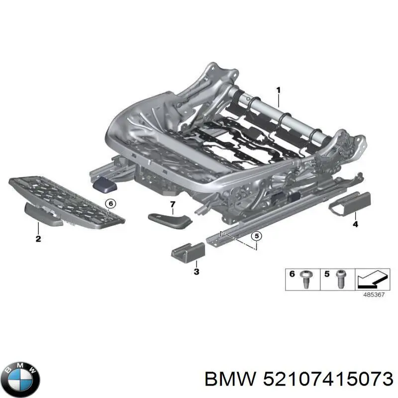  BMW 52107415073 ціна, від 11.96 USD