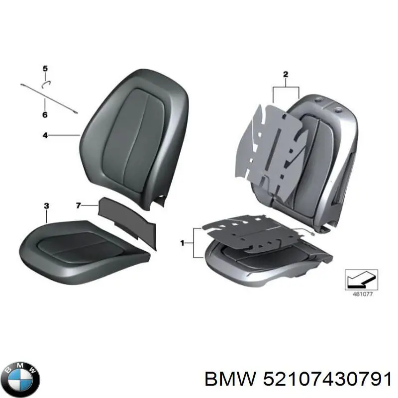52107430791 BMW 
