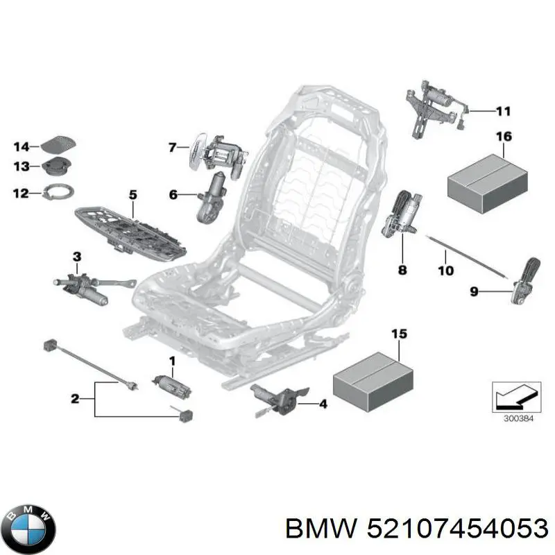  BMW 52107454053 ціна, від 31.67 USD