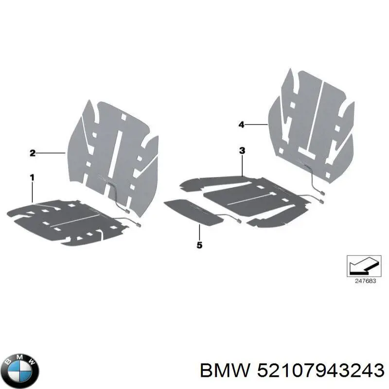 52107943243 BMW 