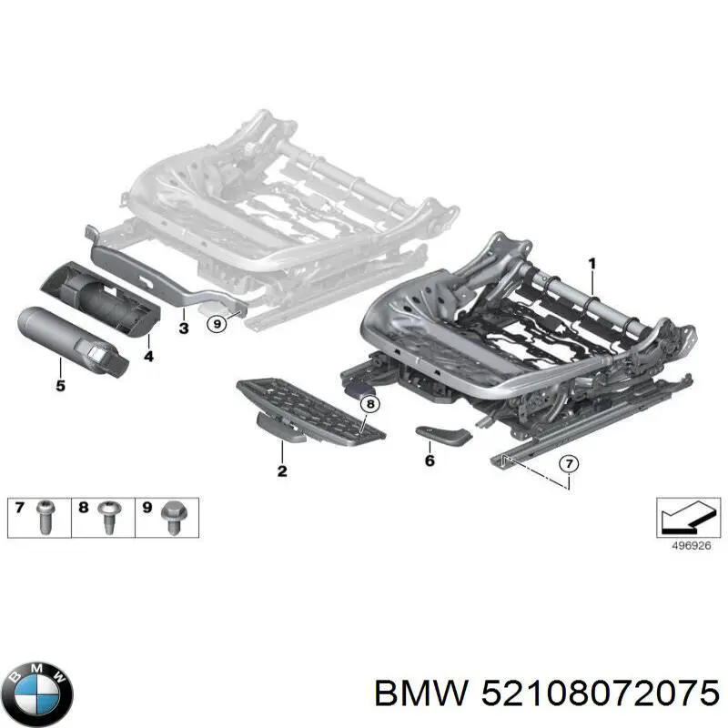  BMW 52108072075 ціна, від 31.36 USD