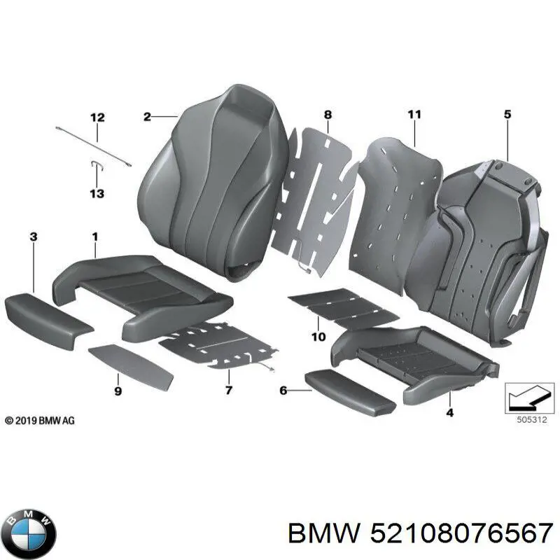 52108076567 BMW 