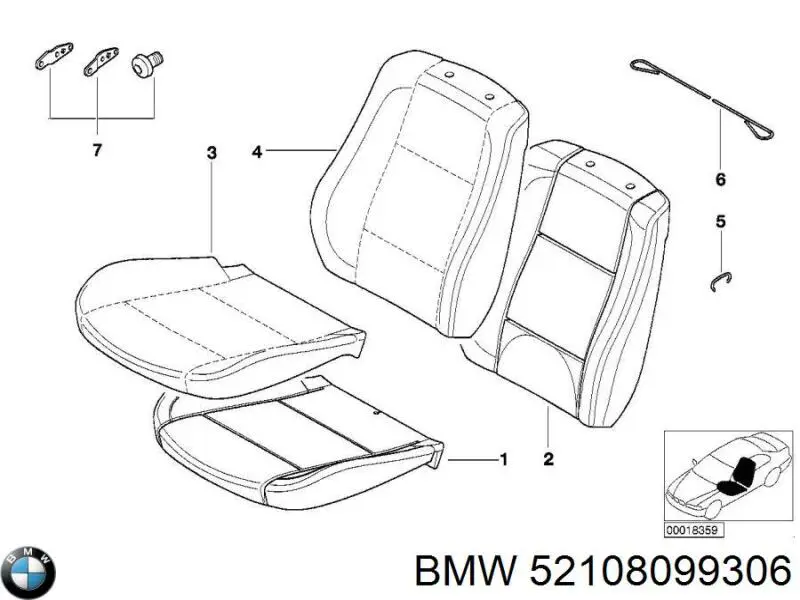  BMW 52108099306 ціна, від 286.99 USD