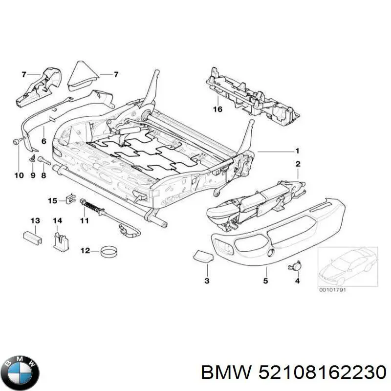52108162230 BMW 