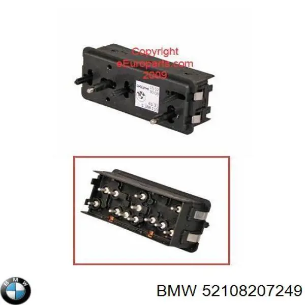  BMW 52107058009 ціна, від 59.73 USD