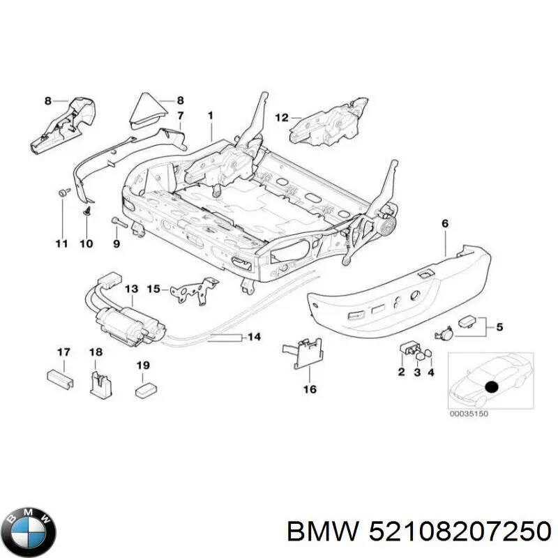  BMW 52107058009 ціна, від 61.57 USD