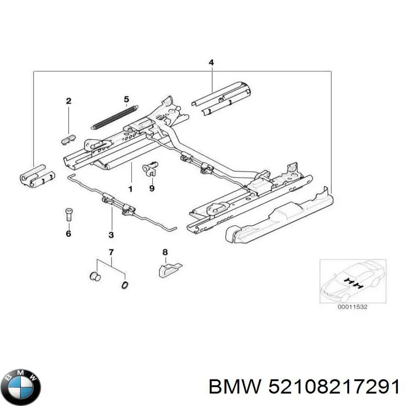 52108217291 BMW 