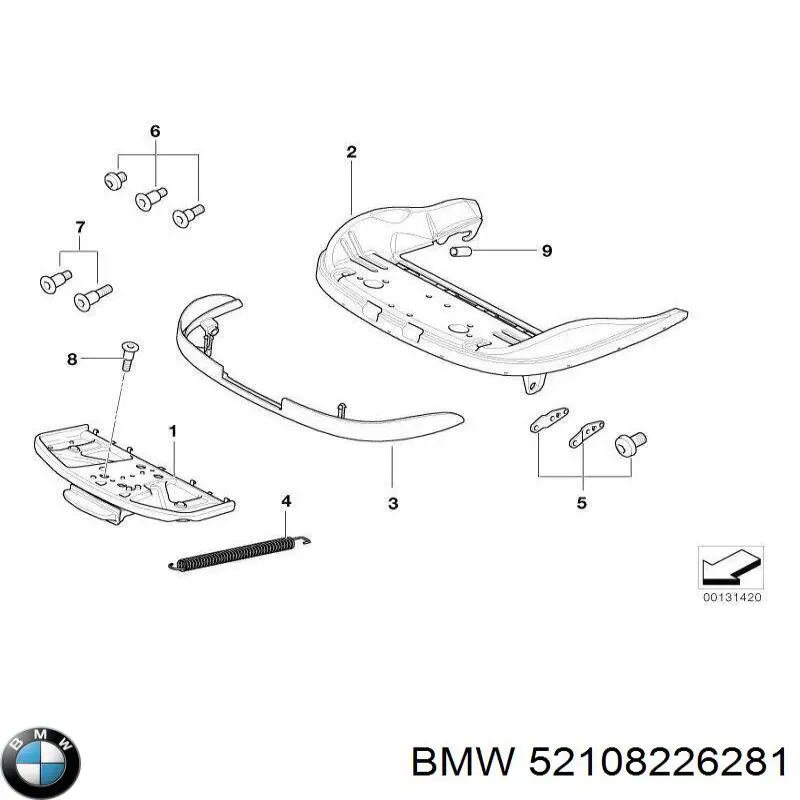 Купити 52108226281 BMW 