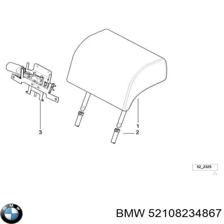 Купити 52108234867 BMW 