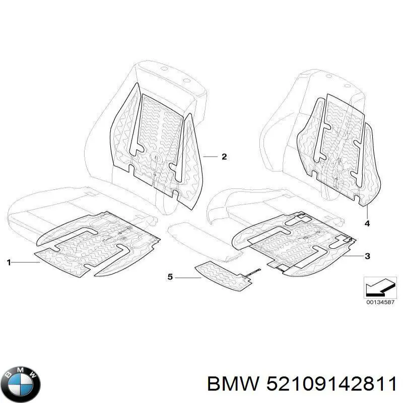  BMW 52109142811 ціна, від 135.52 USD