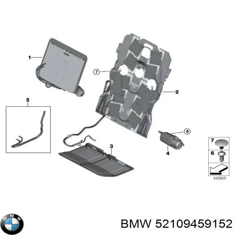  BMW 52104A021D0 ціна, від 779.05 USD