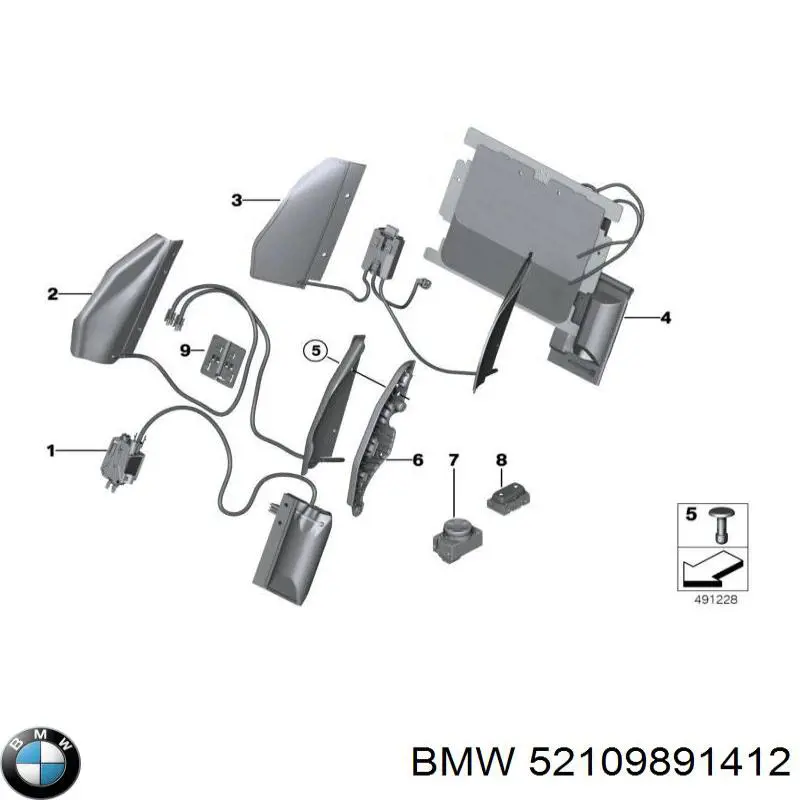 52109891412 BMW 