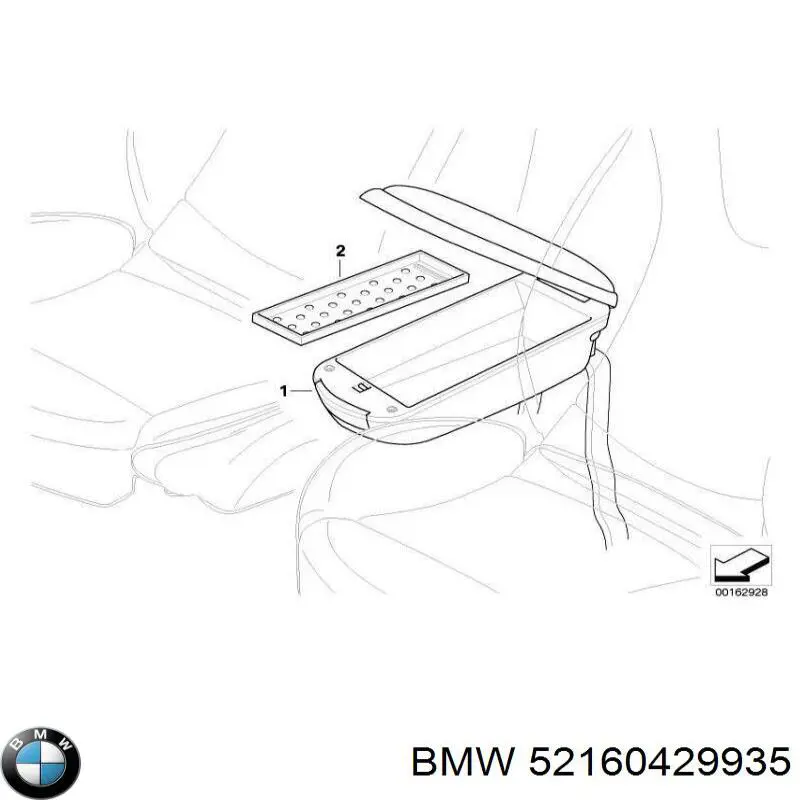  BMW 52160429935 ціна, від 333.76 USD