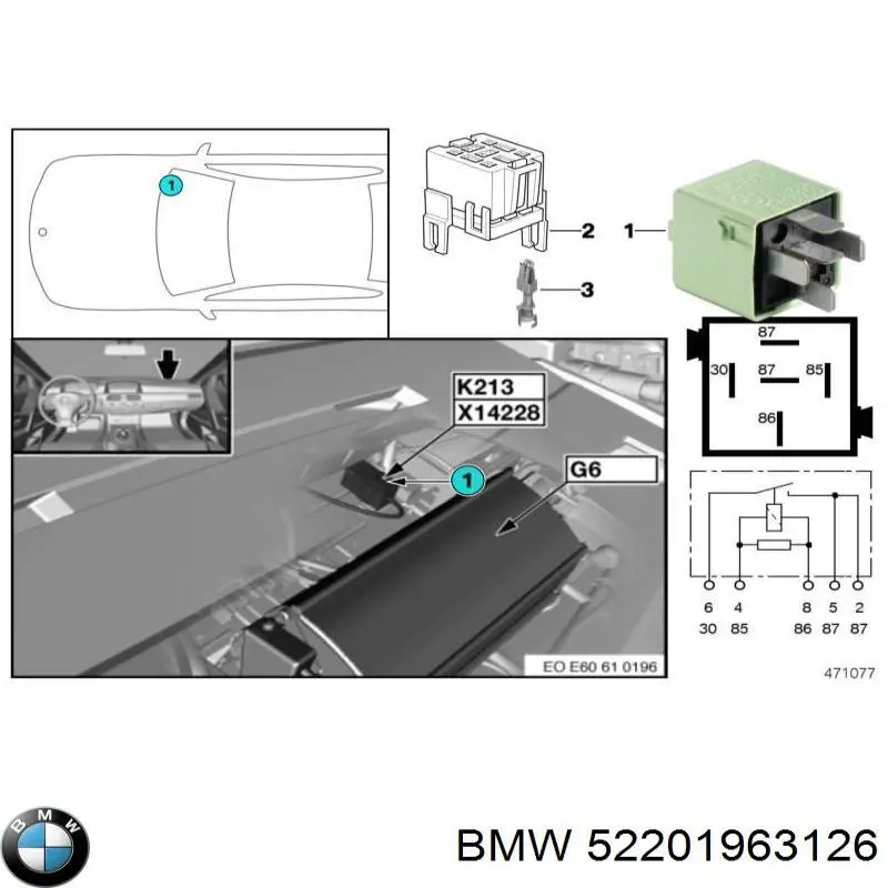 Облицювання радіатора BMW 52201963126 ціна, від 54.09 USD