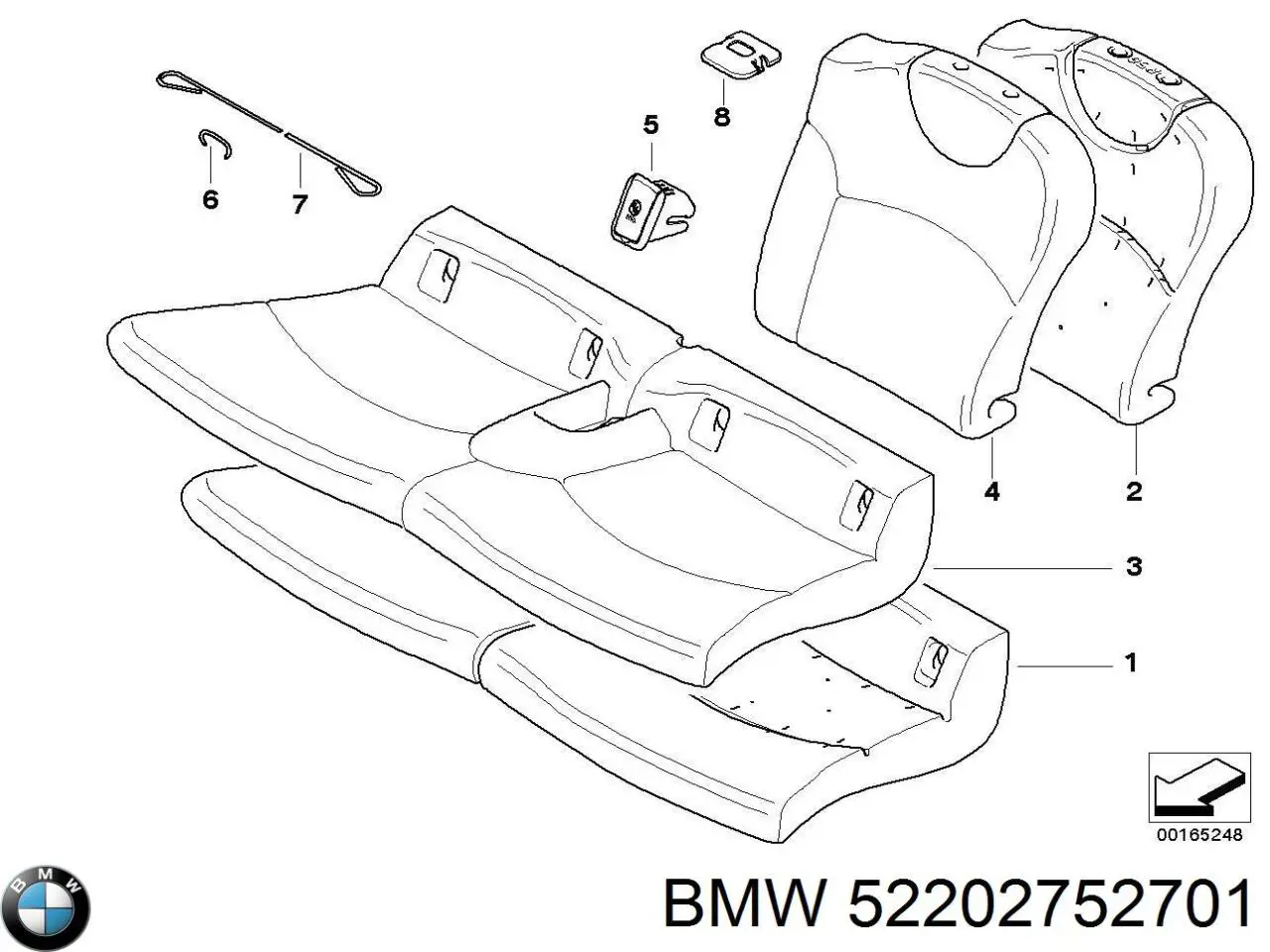 Купити 52209178247 BMW 