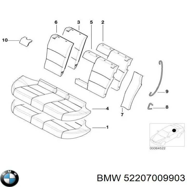 52207009903 BMW 