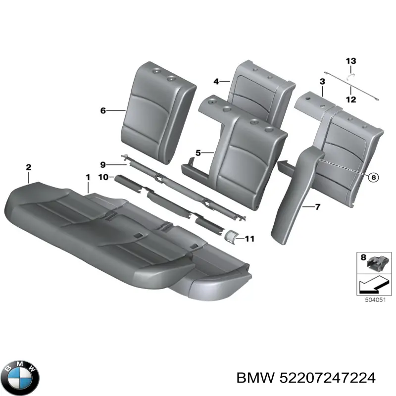 52207247224 BMW 