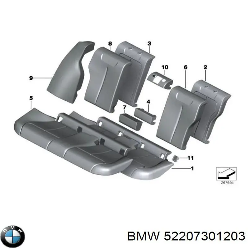 52207301203 BMW 